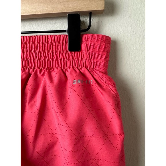 Nike Women's Dri-Fit Pink Running Shorts Medium - Picture 4 of 6